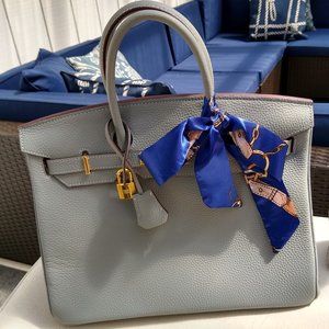 Cordaé Bag Grey/Blue- New York- 35cm-  this size has NO STRAP